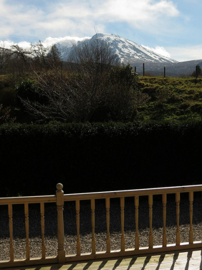 Ben Nevis seen from patio