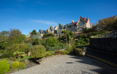 Hawthornbank from the path