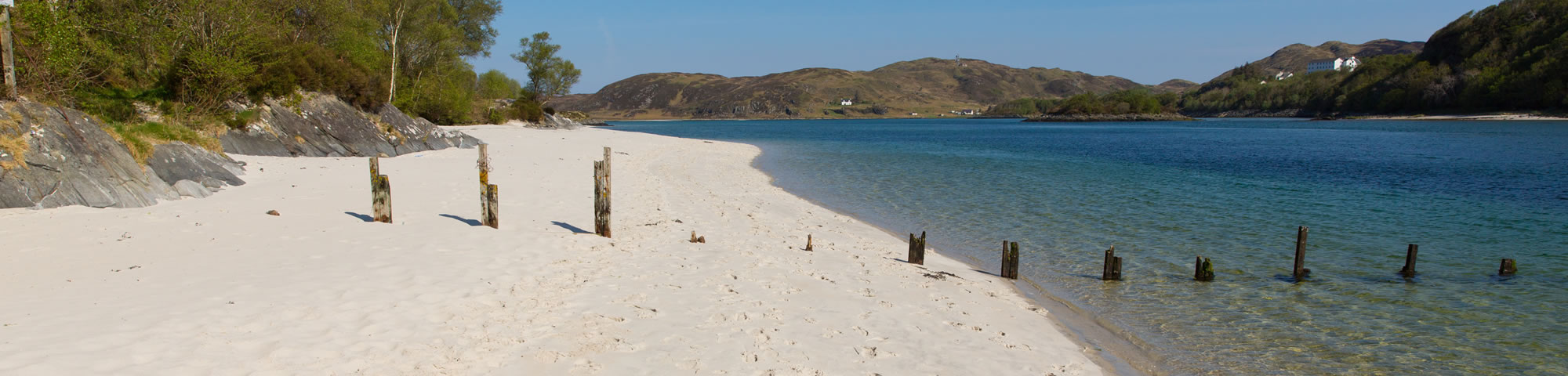 White sands at Morar