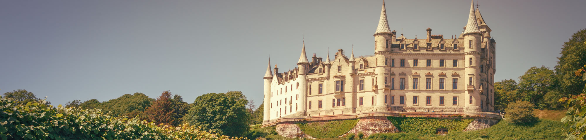 Dunrobin castle, northern Highlands