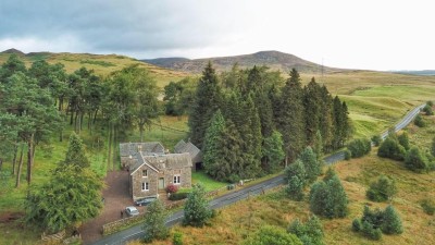 The Farmhouse B&B - aerial view