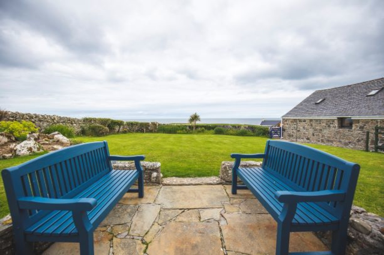 Garden view to the Atlantic Ocean