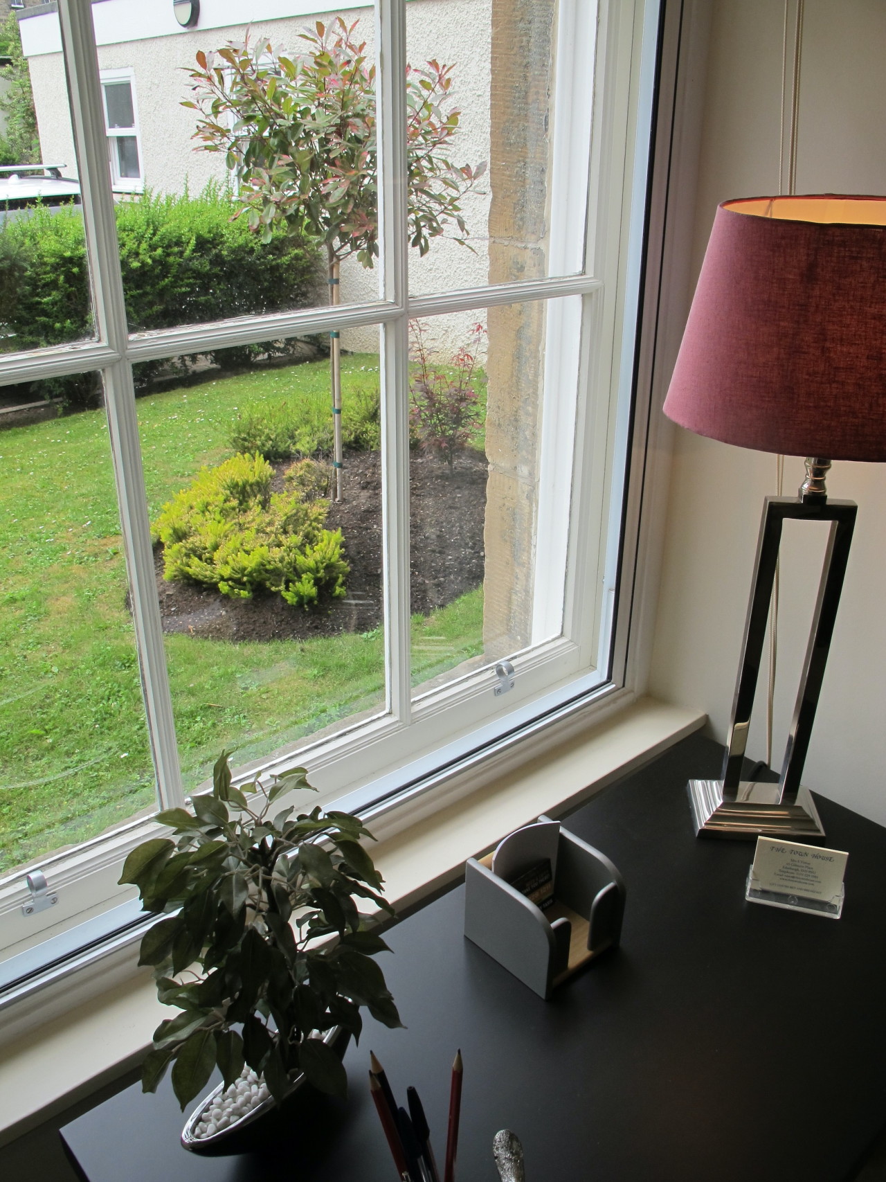 Garden from sitting room