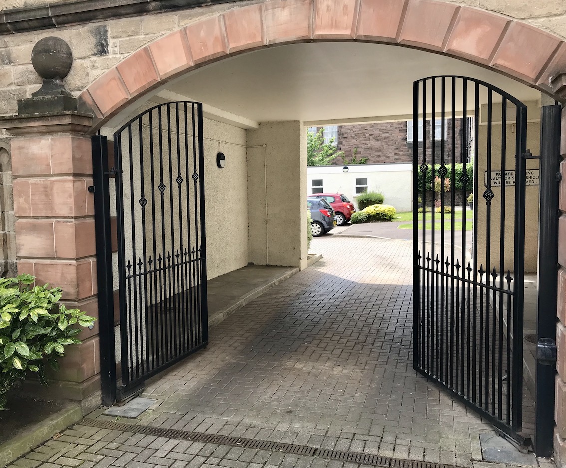 Car park entrance