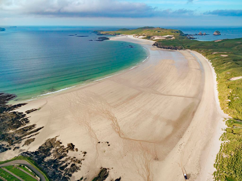 Balnakeil Beach in Durness, Scotland