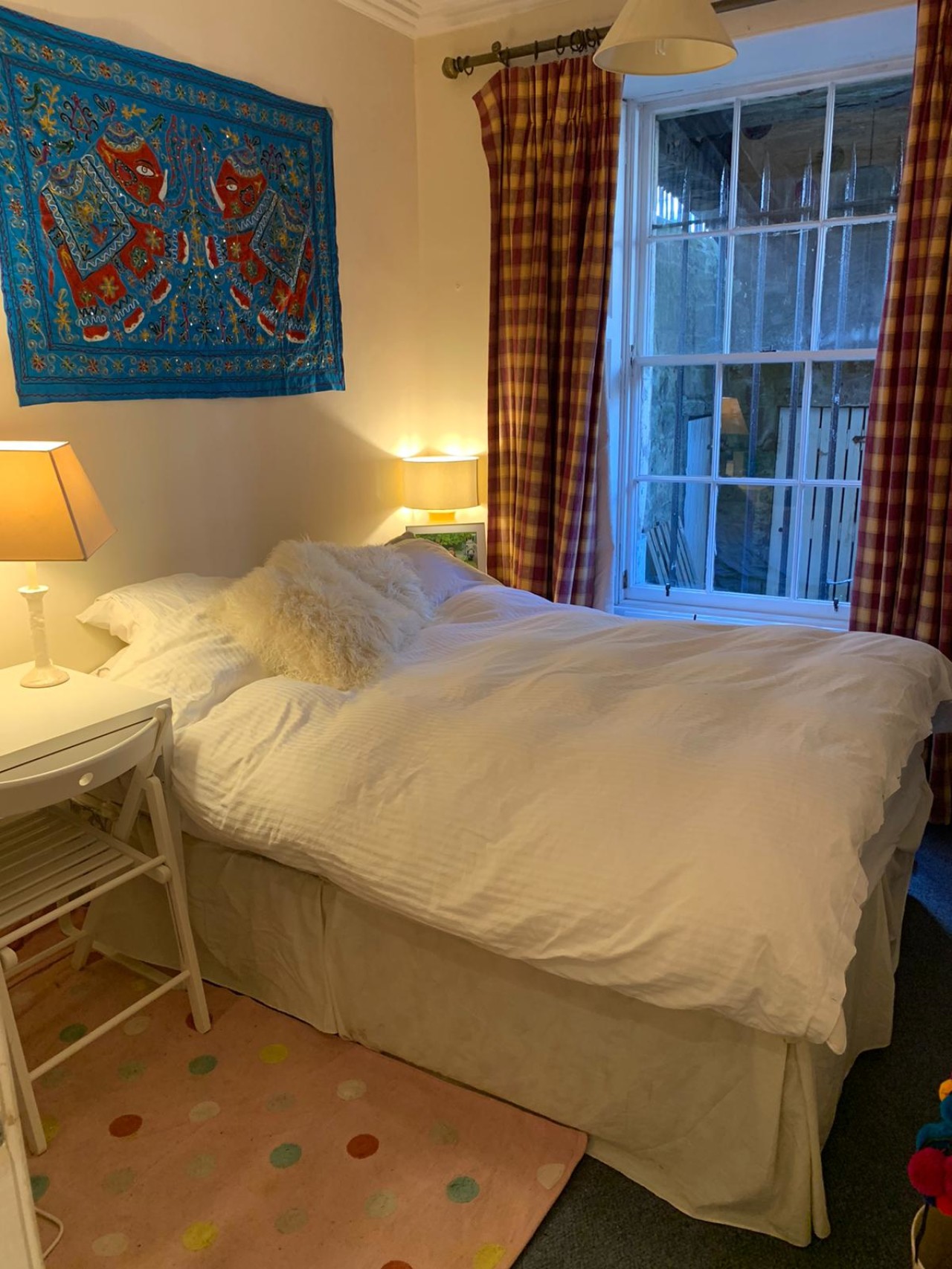 Tartan double bedroom